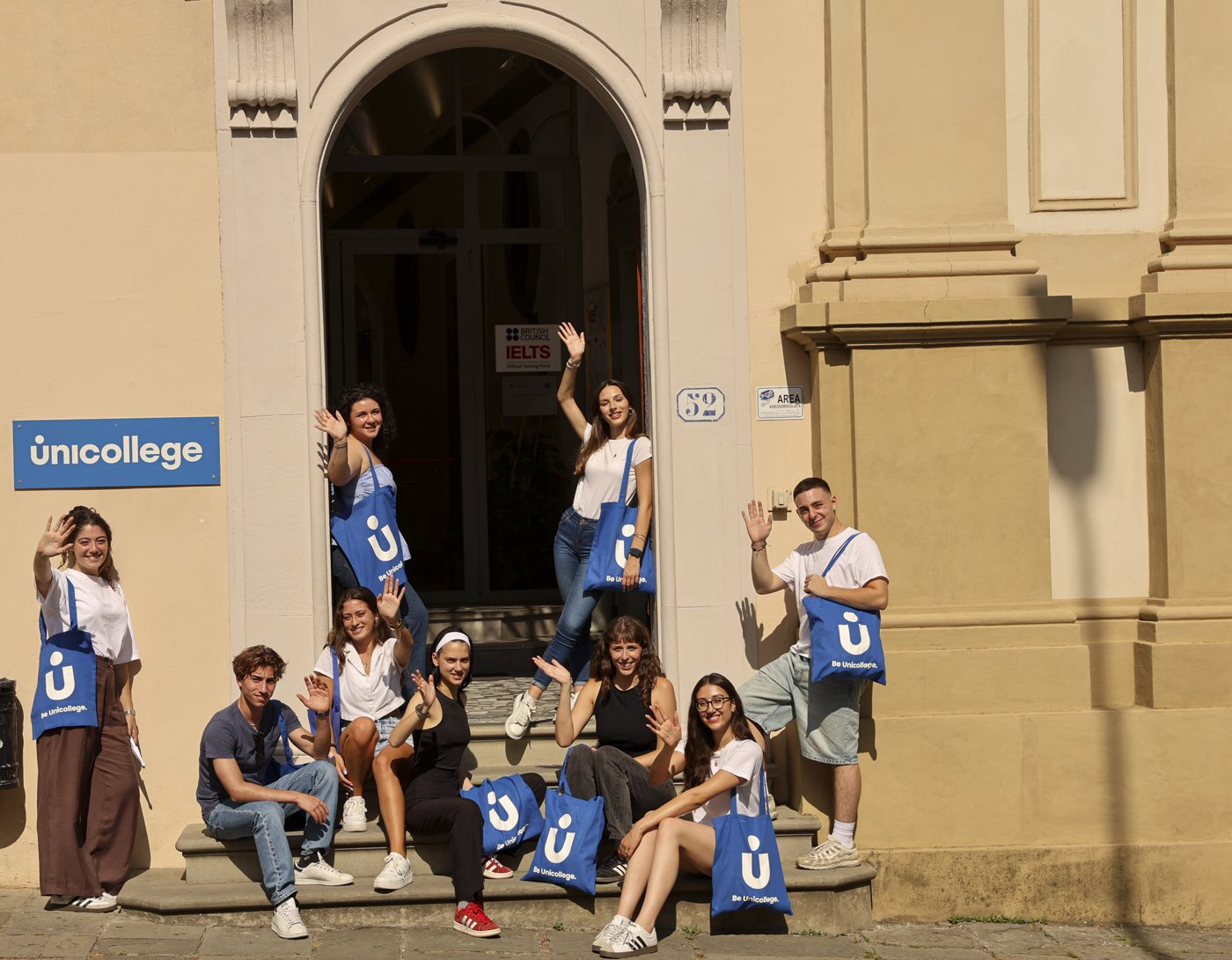 Sede Unicollege di Firenze, ingresso
